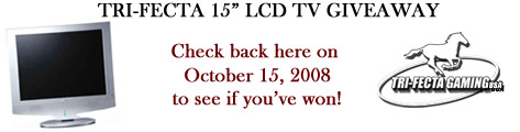 LCD TV Giveaway/Drawing
